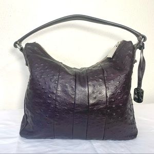 Furla Italy leather shoulder bag brown